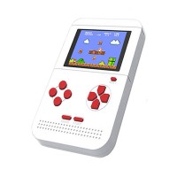 RS-6 Portable 2.6 Inch LED Retro Mini Handheld Game Console Built in 300 Classic 8 Bit Games AV out Video Game Console